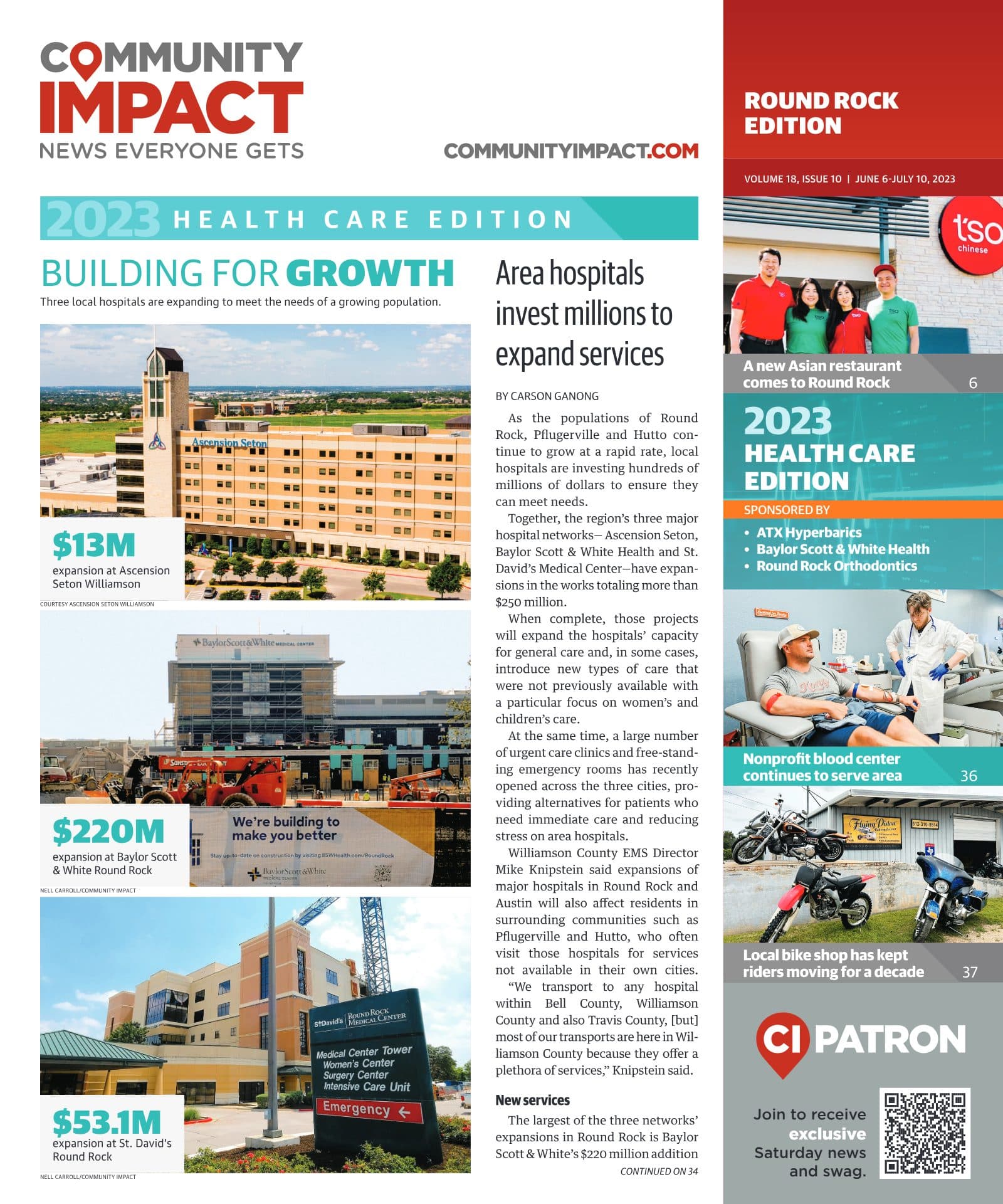 Round Rock cover — June 2023