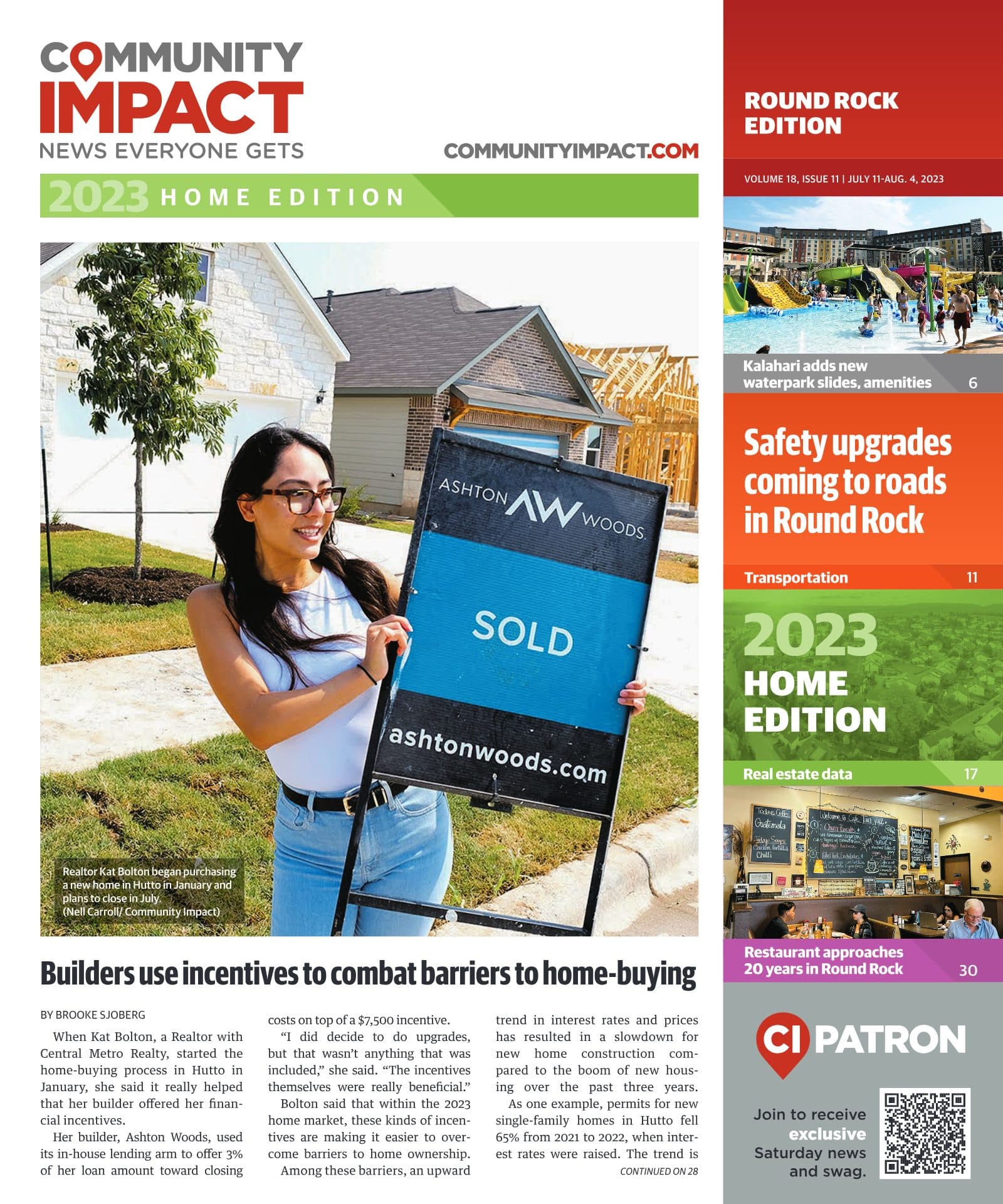 Round Rock cover — July 2023