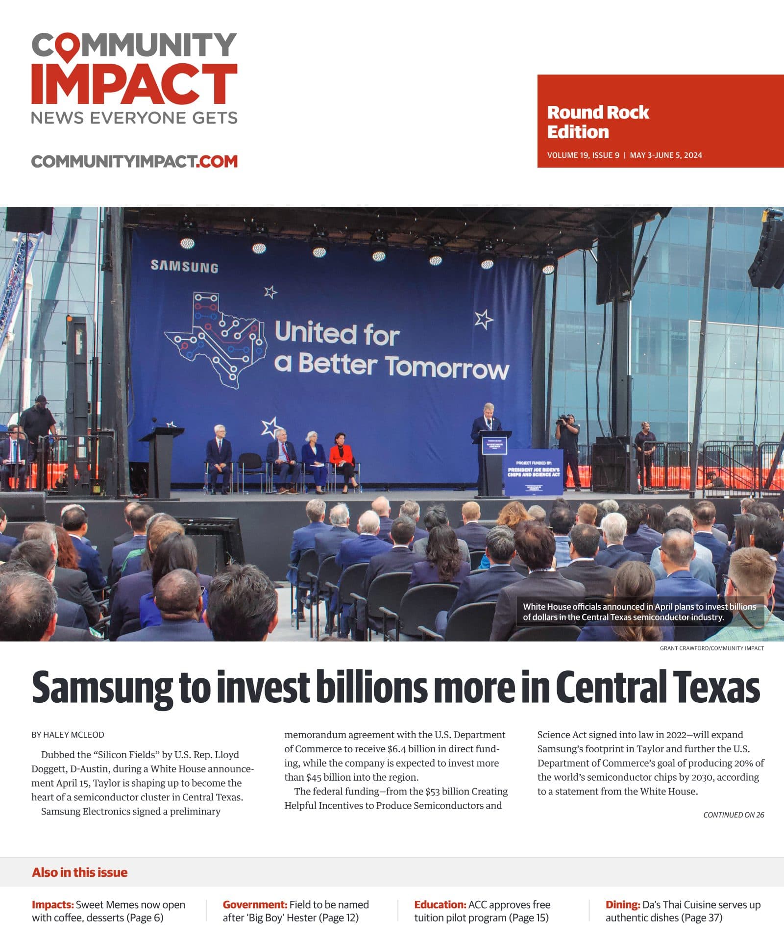 Round Rock cover — May 2024