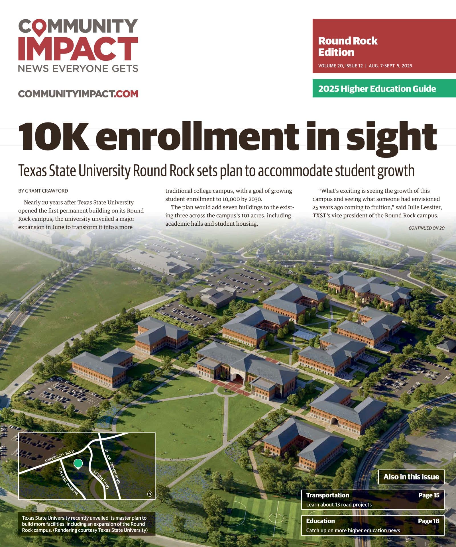 Round Rock cover — August 2025