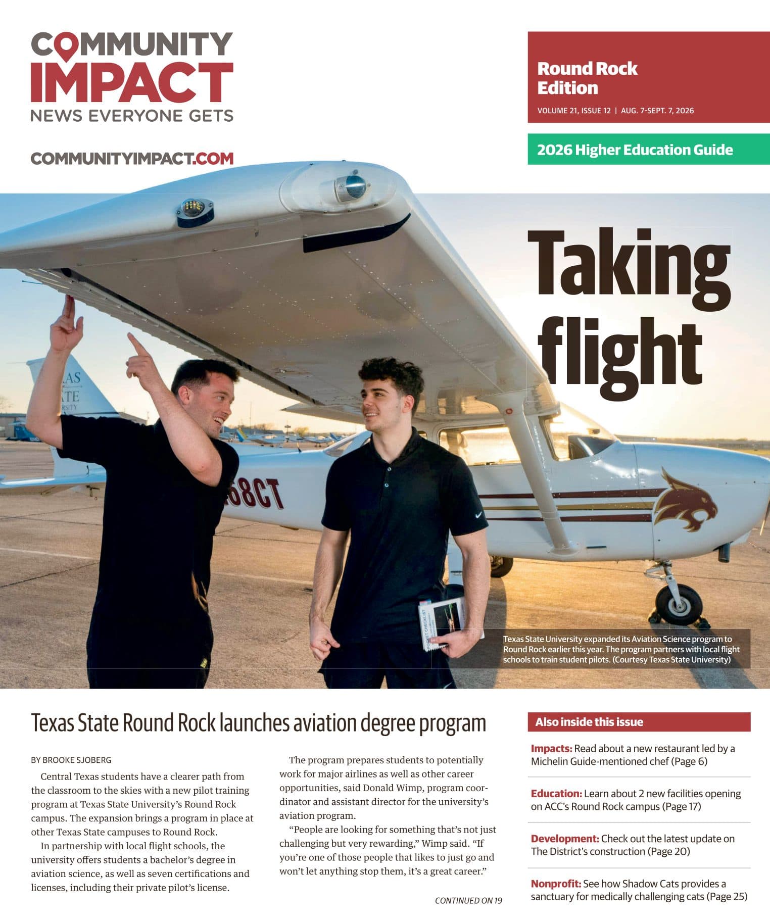 Round Rock cover — August 2026
