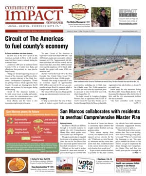 San Marcos - Buda - Kyle cover — May 2012