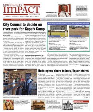 San Marcos - Buda - Kyle cover — December 2012