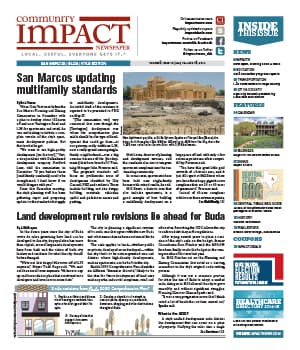 San Marcos - Buda - Kyle cover — May 2014