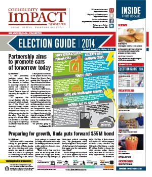 San Marcos - Buda - Kyle cover — October 2014