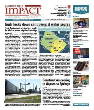 San Marcos - Buda - Kyle cover — February 2015