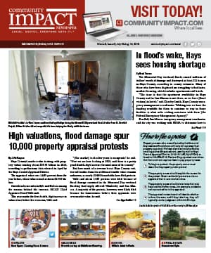 San Marcos - Buda - Kyle cover — July 2015