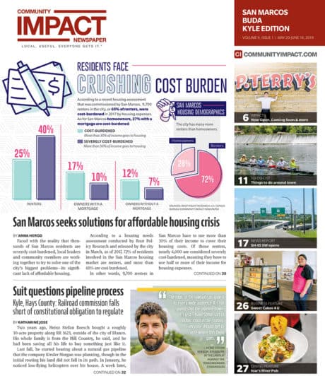 San Marcos - Buda - Kyle cover — May 2019