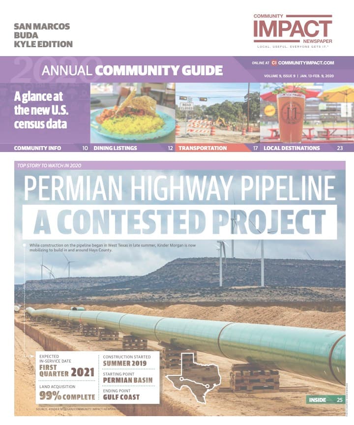 San Marcos - Buda - Kyle cover — January 2020