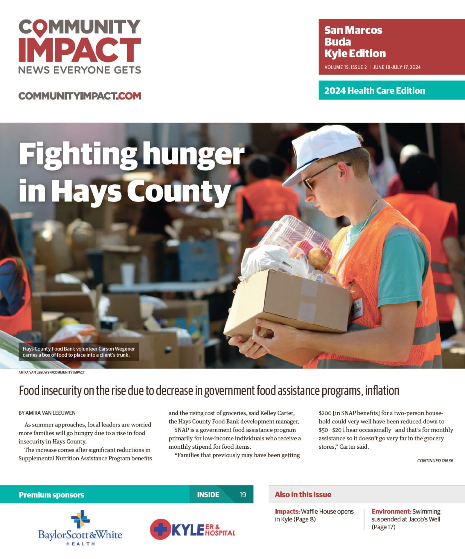 San Marcos - Buda - Kyle cover — June 2024