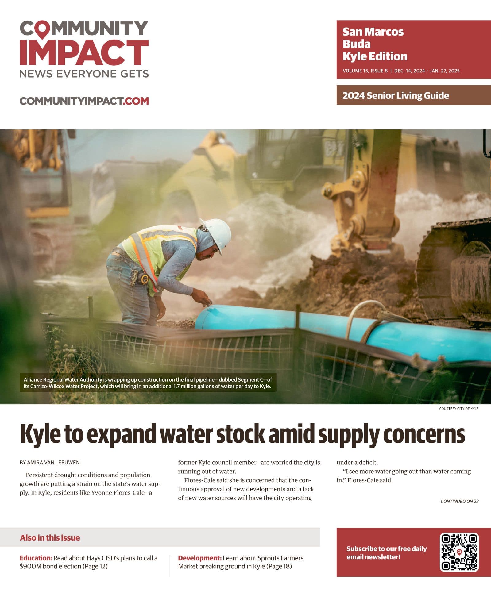 San Marcos - Buda - Kyle cover — December 2024