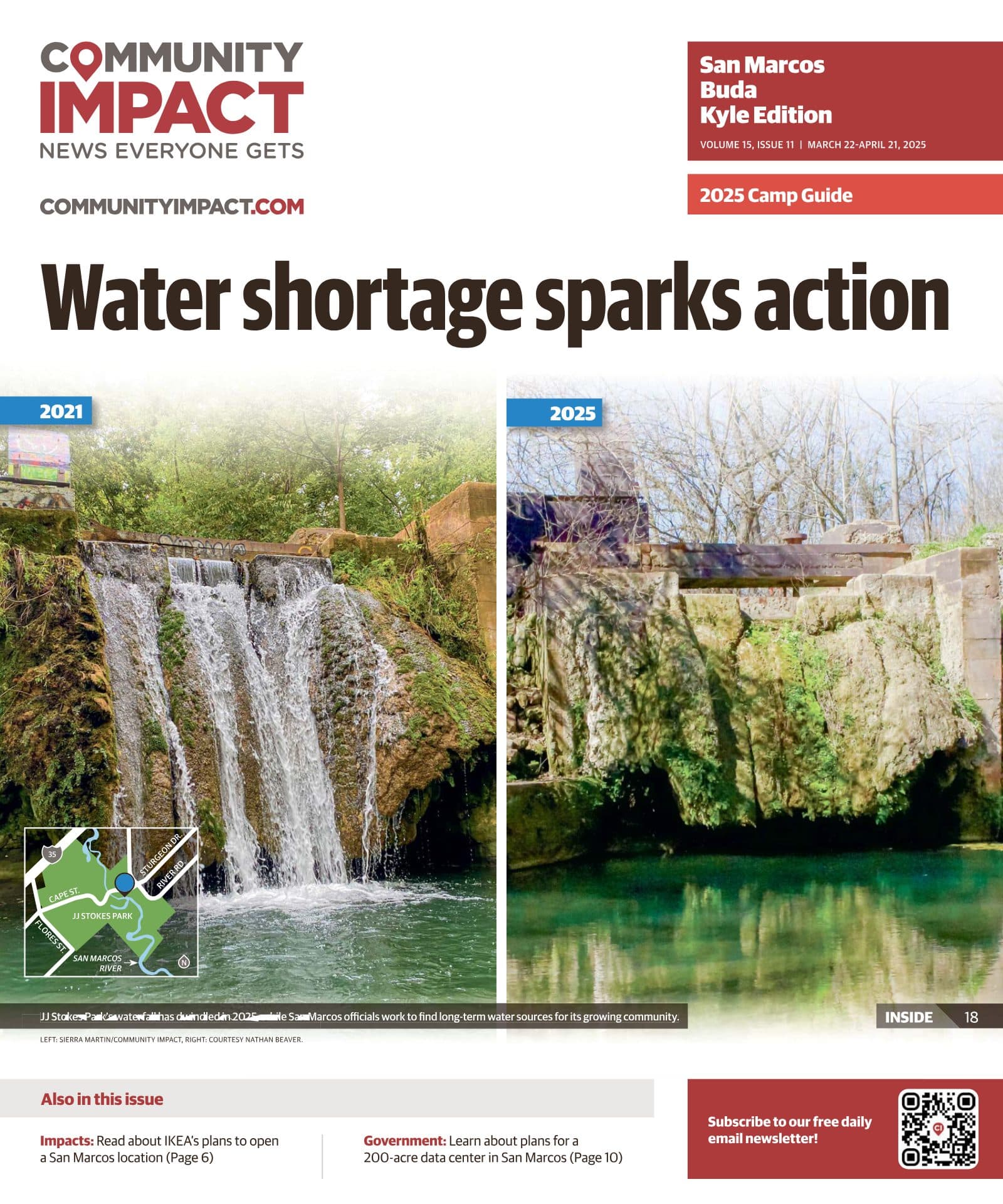 San Marcos - Buda - Kyle cover — March 2025