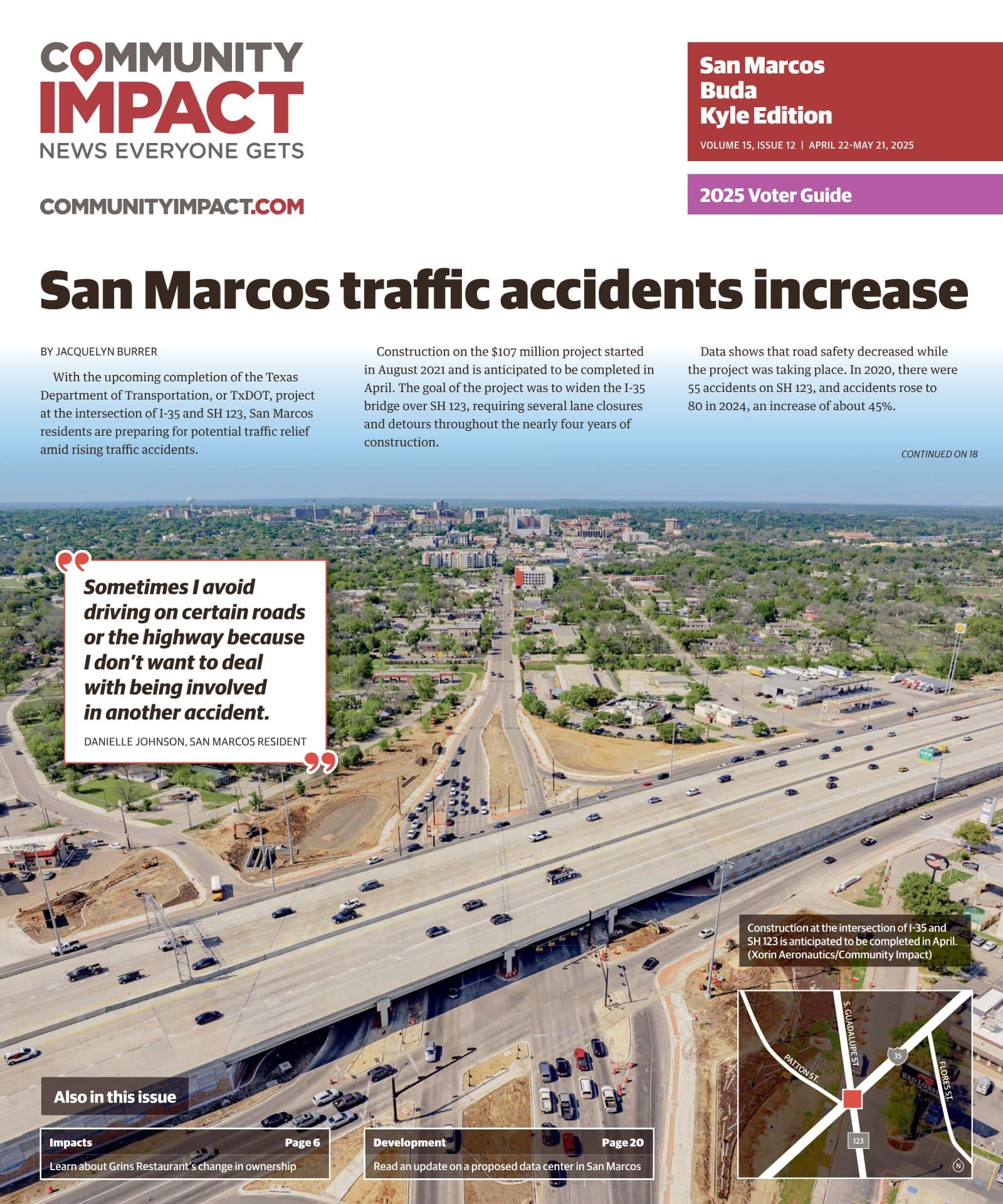 San Marcos - Buda - Kyle cover — April 2025