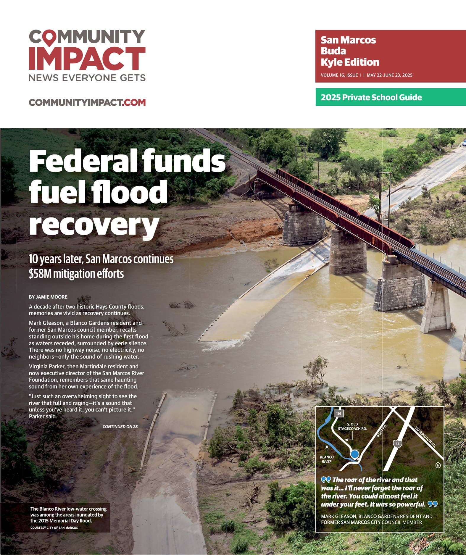 San Marcos - Buda - Kyle cover — May 2025