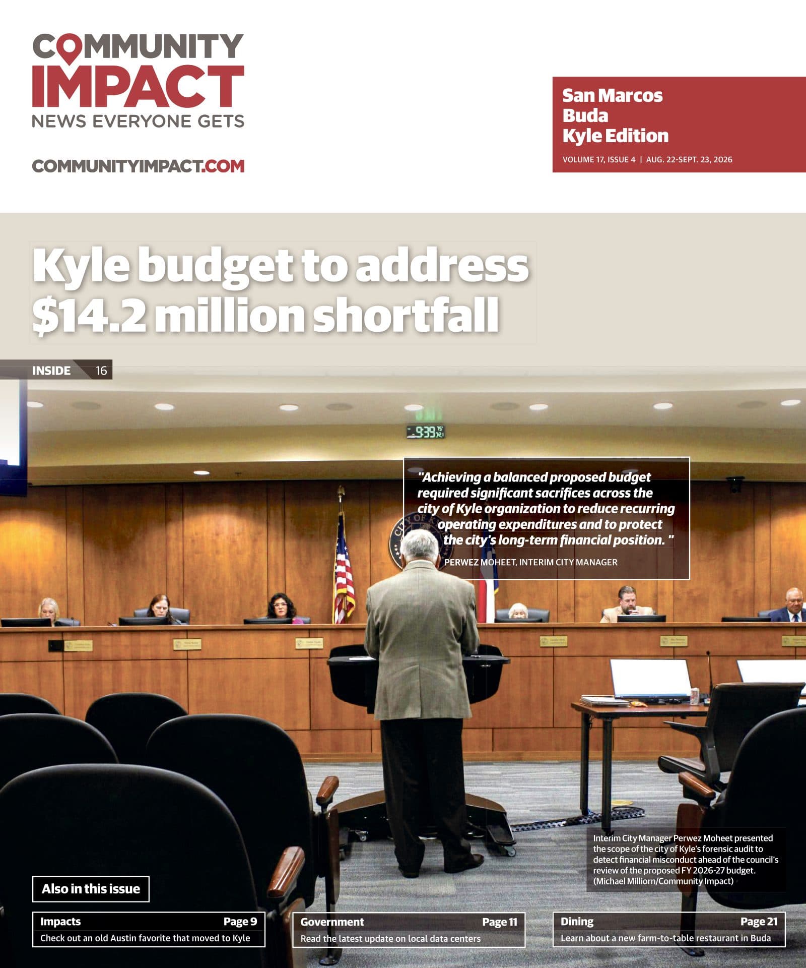 San Marcos - Buda - Kyle cover — August 2026
