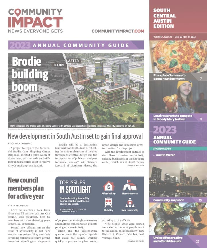 Central Austin cover — January 2023