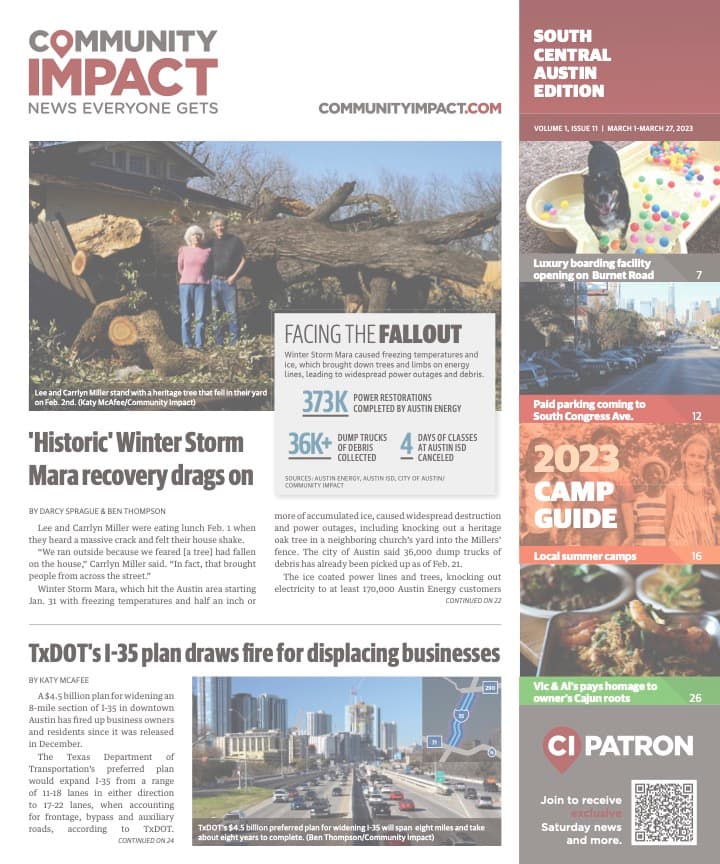 Central Austin cover — February 2023