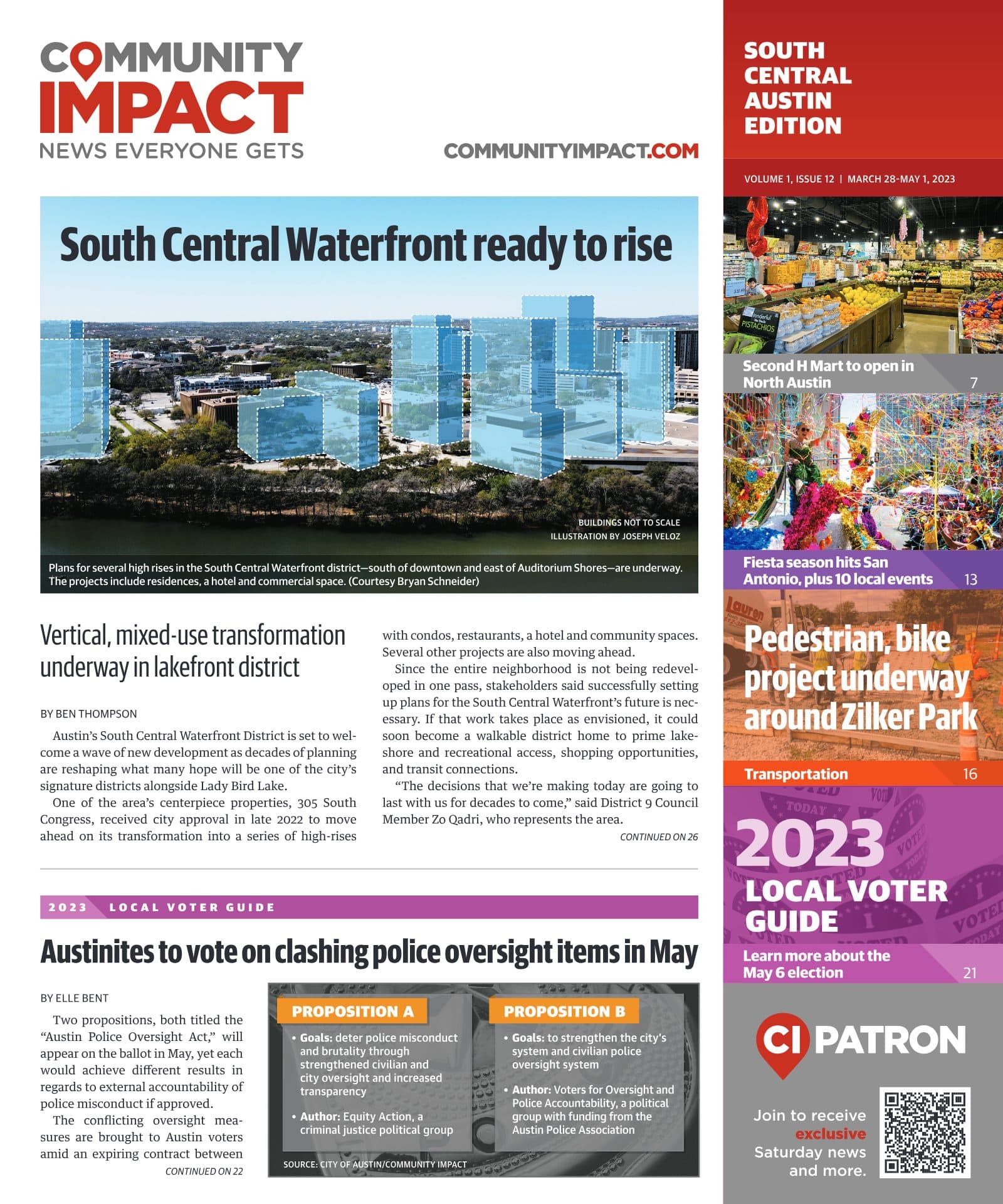 Central Austin cover — March 2023