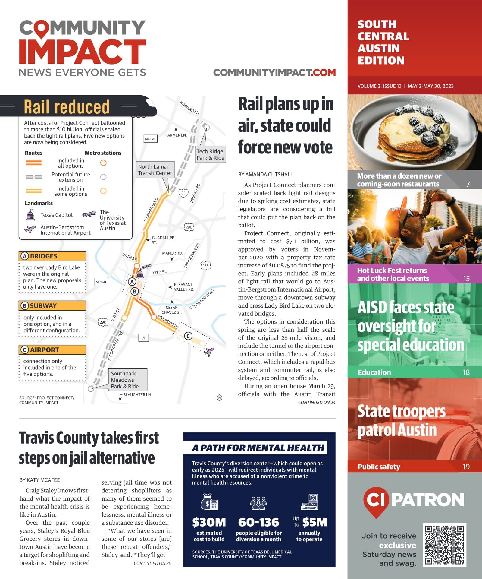 Central Austin cover — April 2023