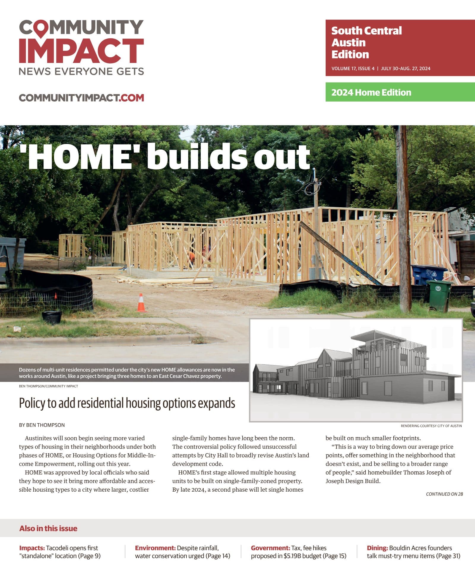 Central Austin cover — July 2024