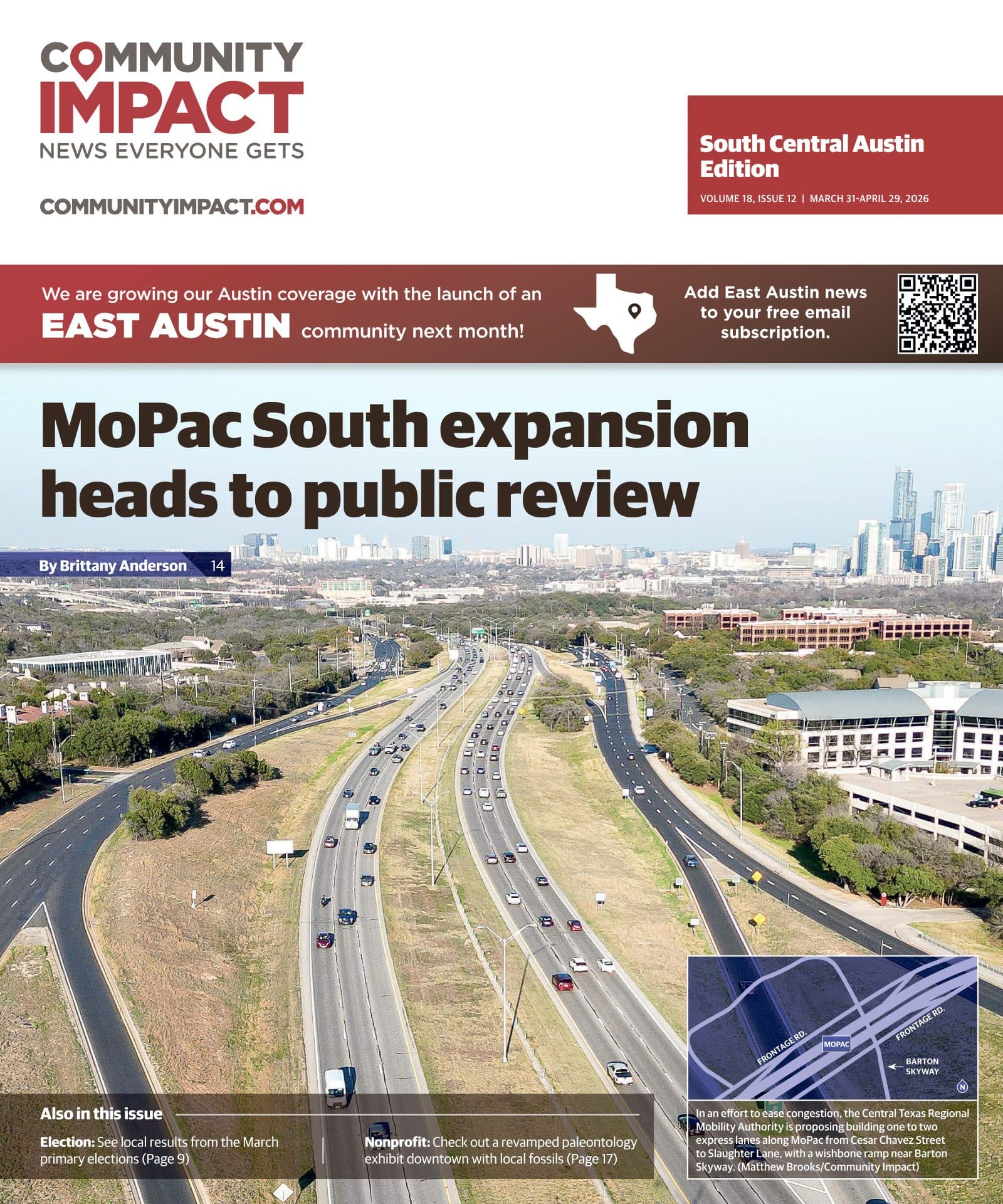Central Austin cover — March 2026