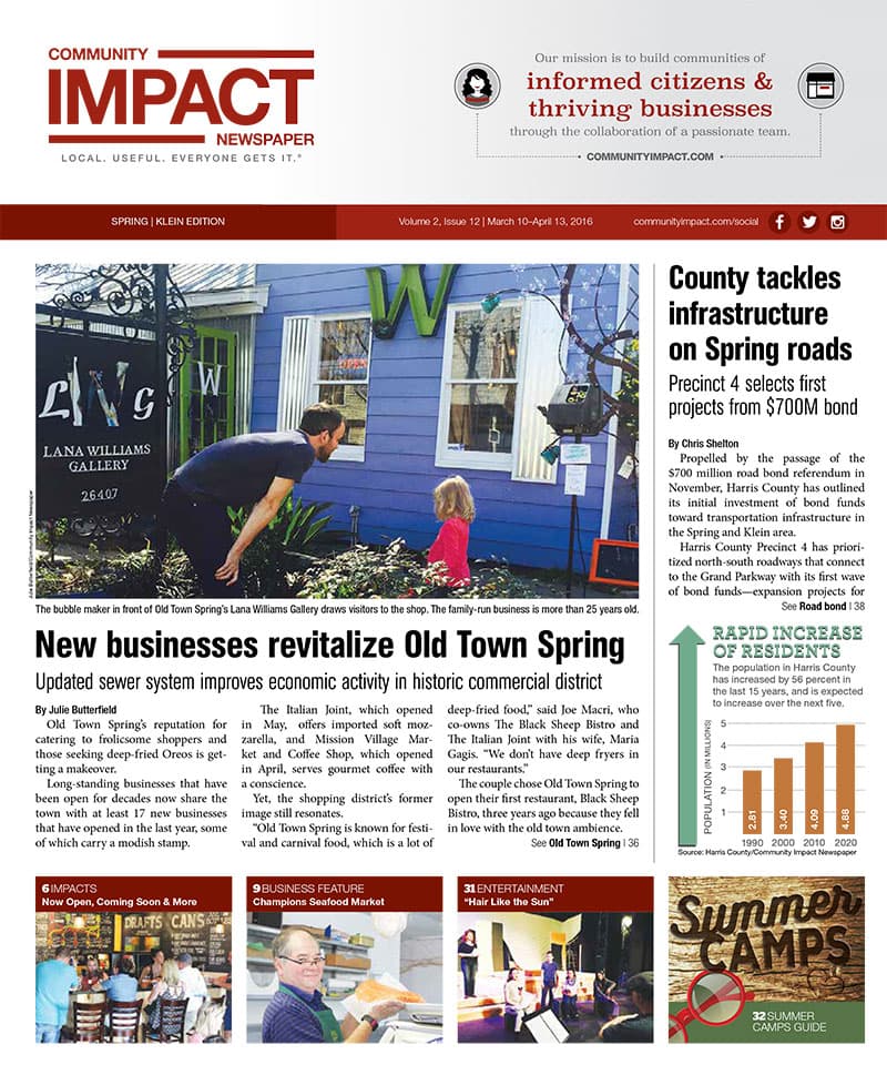 Spring - Klein cover — March 2016