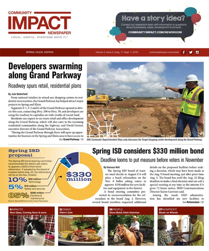 Spring - Klein cover — August 2016