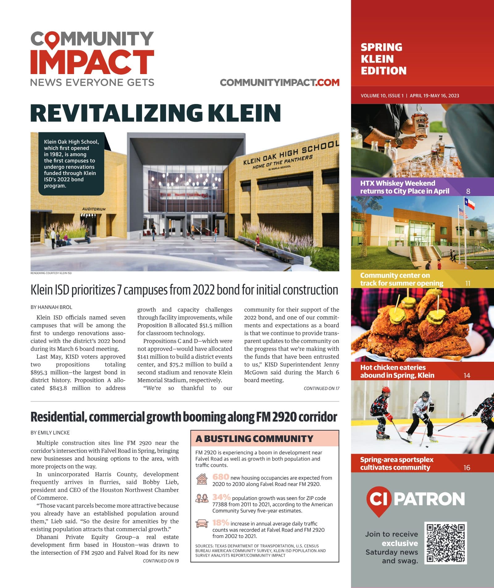 Spring - Klein cover — April 2023