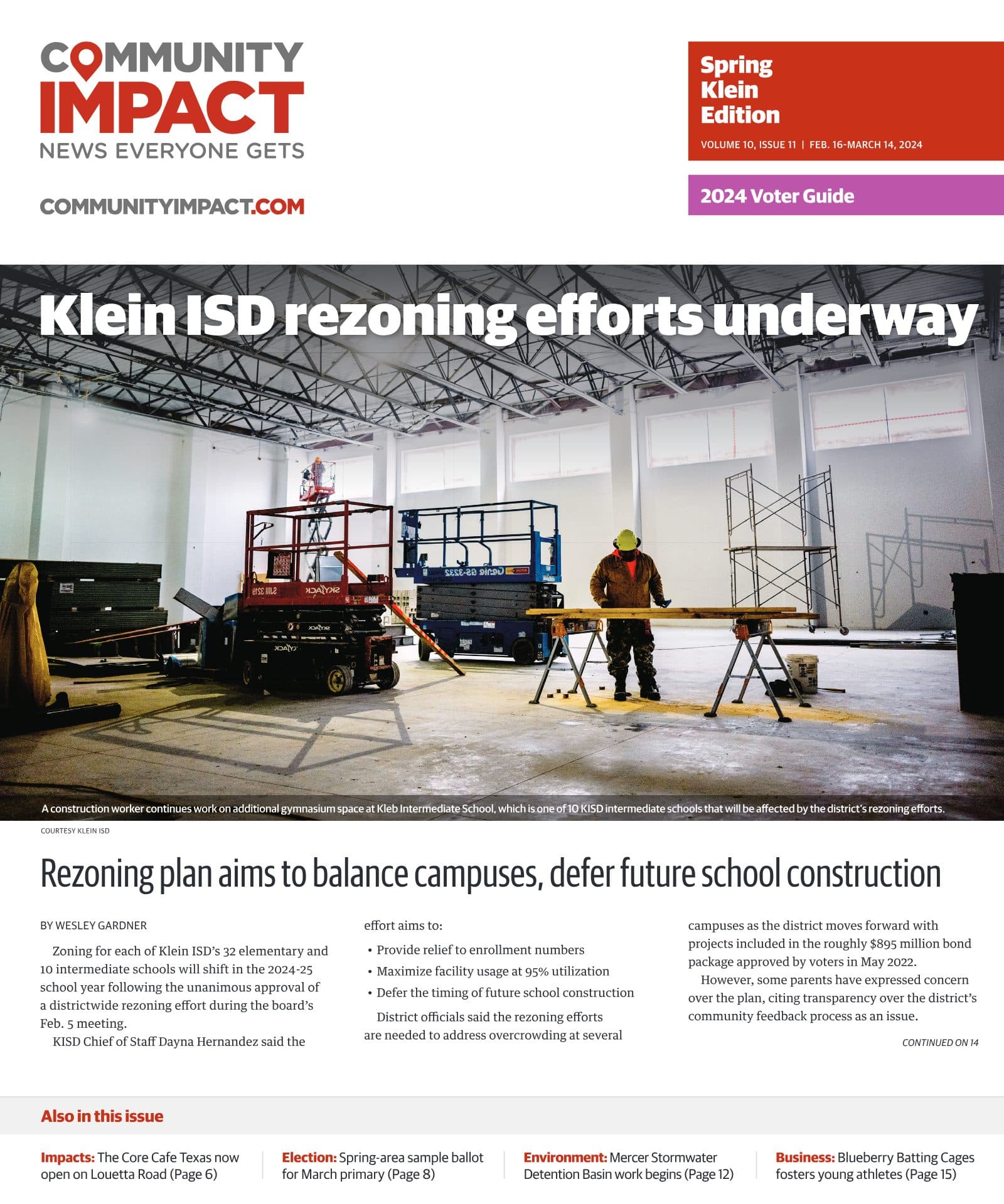 Spring - Klein cover — February 2024