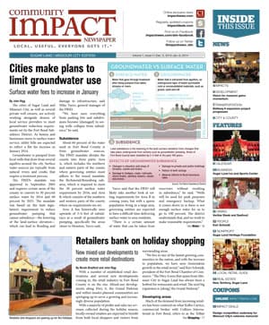 Sugar Land - Missouri City cover — December 2013