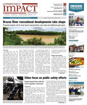 Sugar Land - Missouri City cover — August 2014