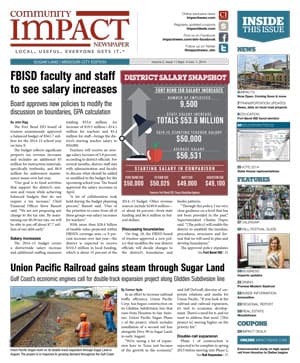 Sugar Land - Missouri City cover — September 2014