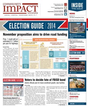 Sugar Land - Missouri City cover — October 2014