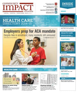 Sugar Land - Missouri City cover — November 2014