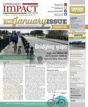 Sugar Land - Missouri City cover — January 2015