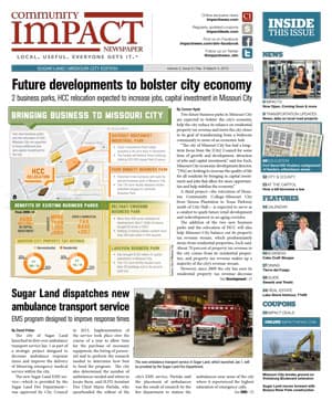 Sugar Land - Missouri City cover — February 2015