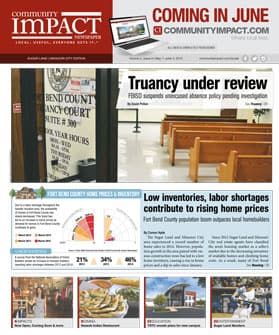 Sugar Land - Missouri City cover — May 2015