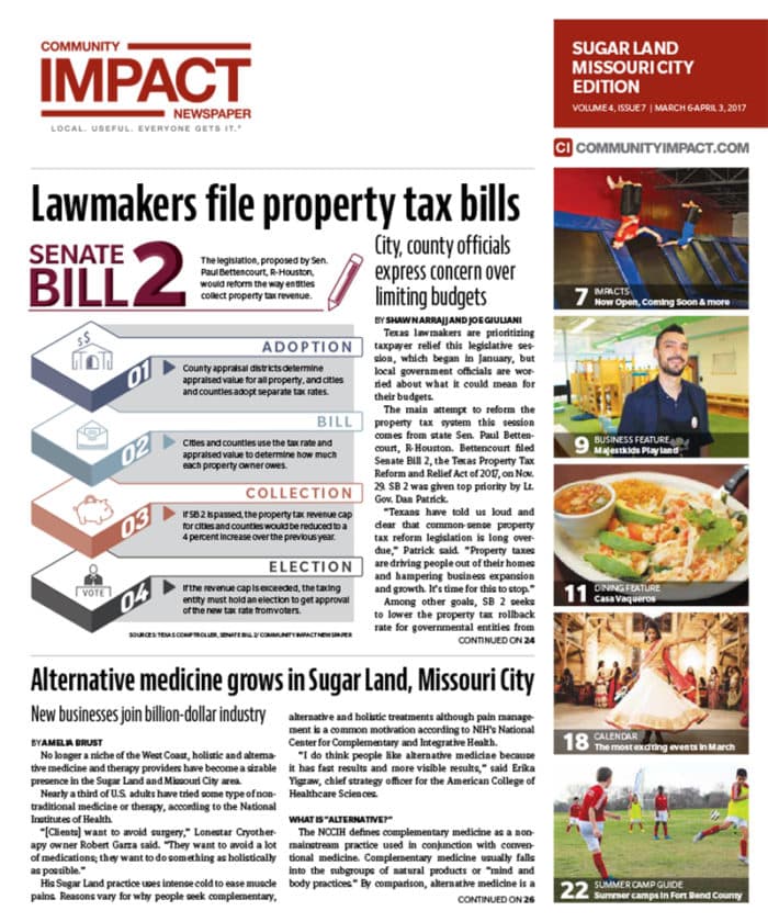 Sugar Land - Missouri City cover — March 2017
