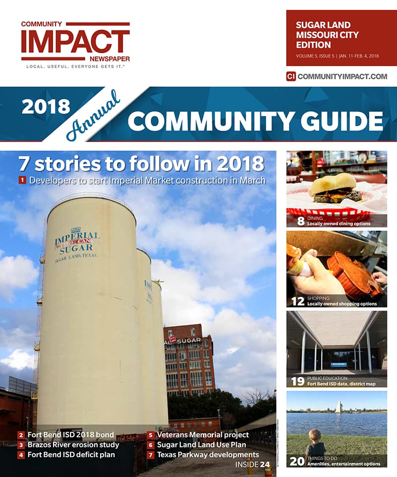 Sugar Land - Missouri City cover — January 2018