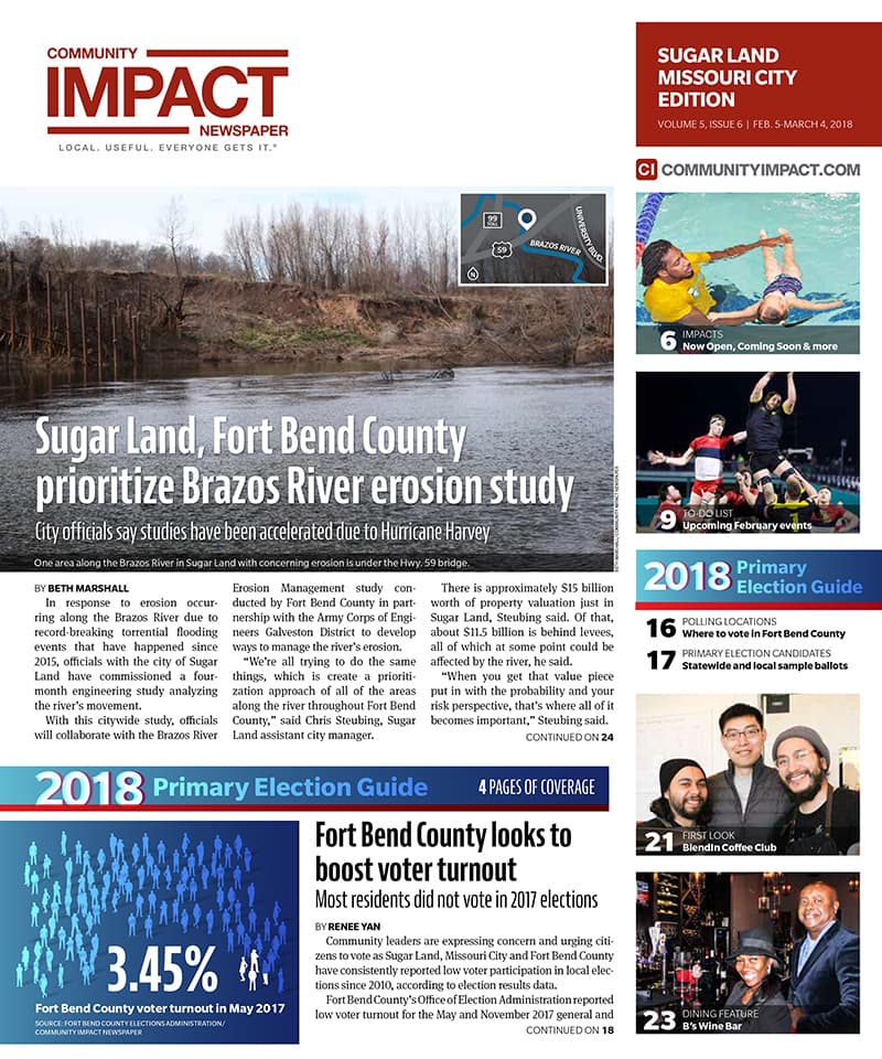 Sugar Land - Missouri City cover — February 2018