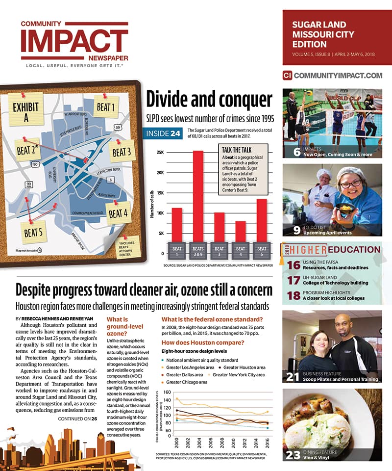 Sugar Land - Missouri City cover — April 2018