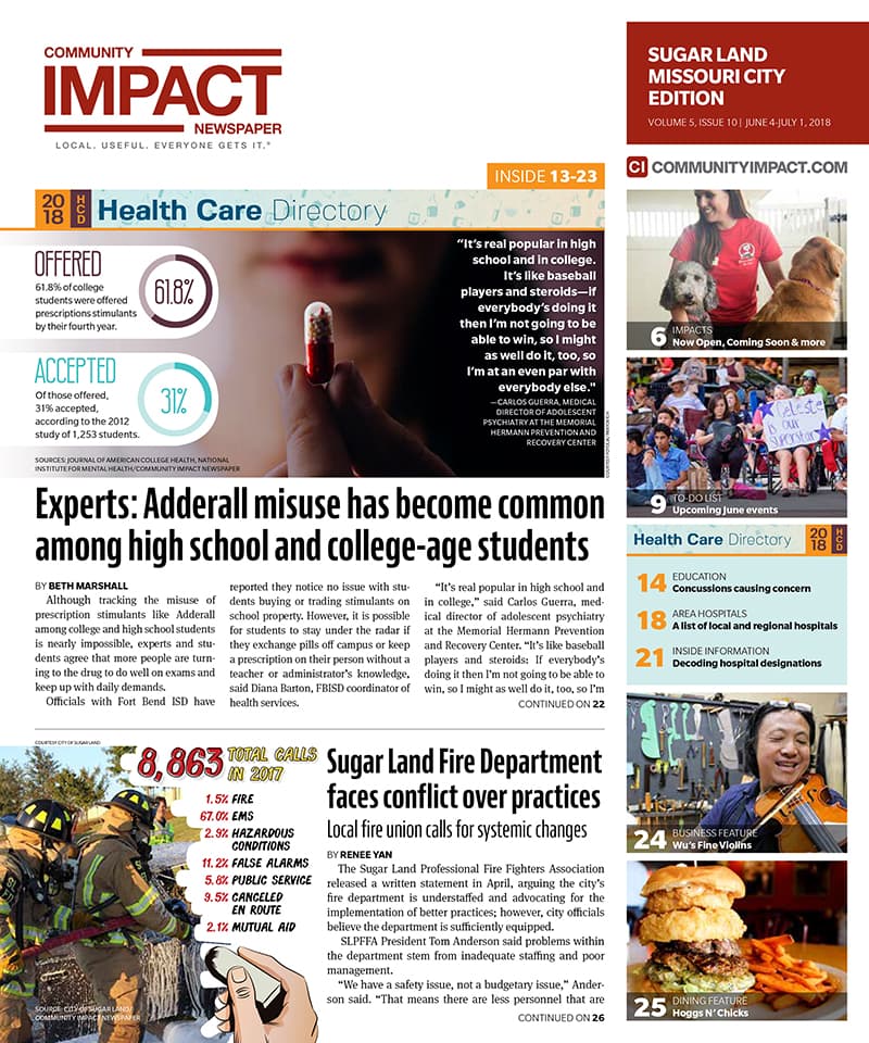 Sugar Land - Missouri City cover — June 2018
