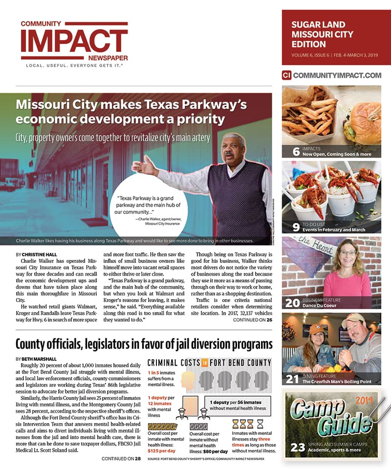 Sugar Land - Missouri City cover — February 2019