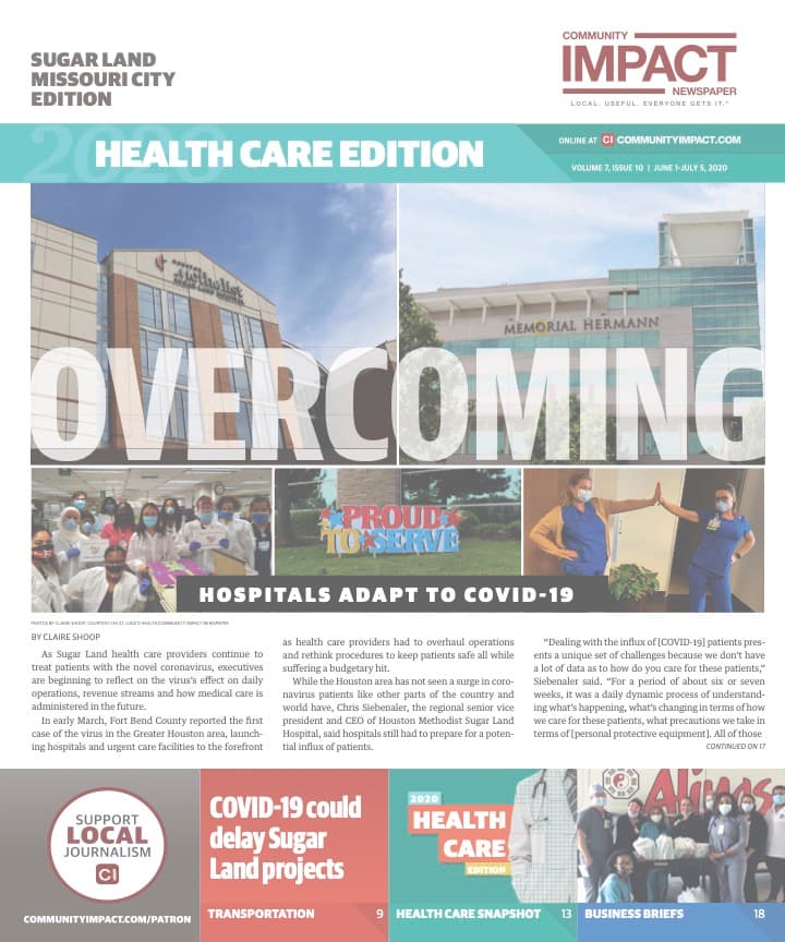 Sugar Land - Missouri City cover — June 2020