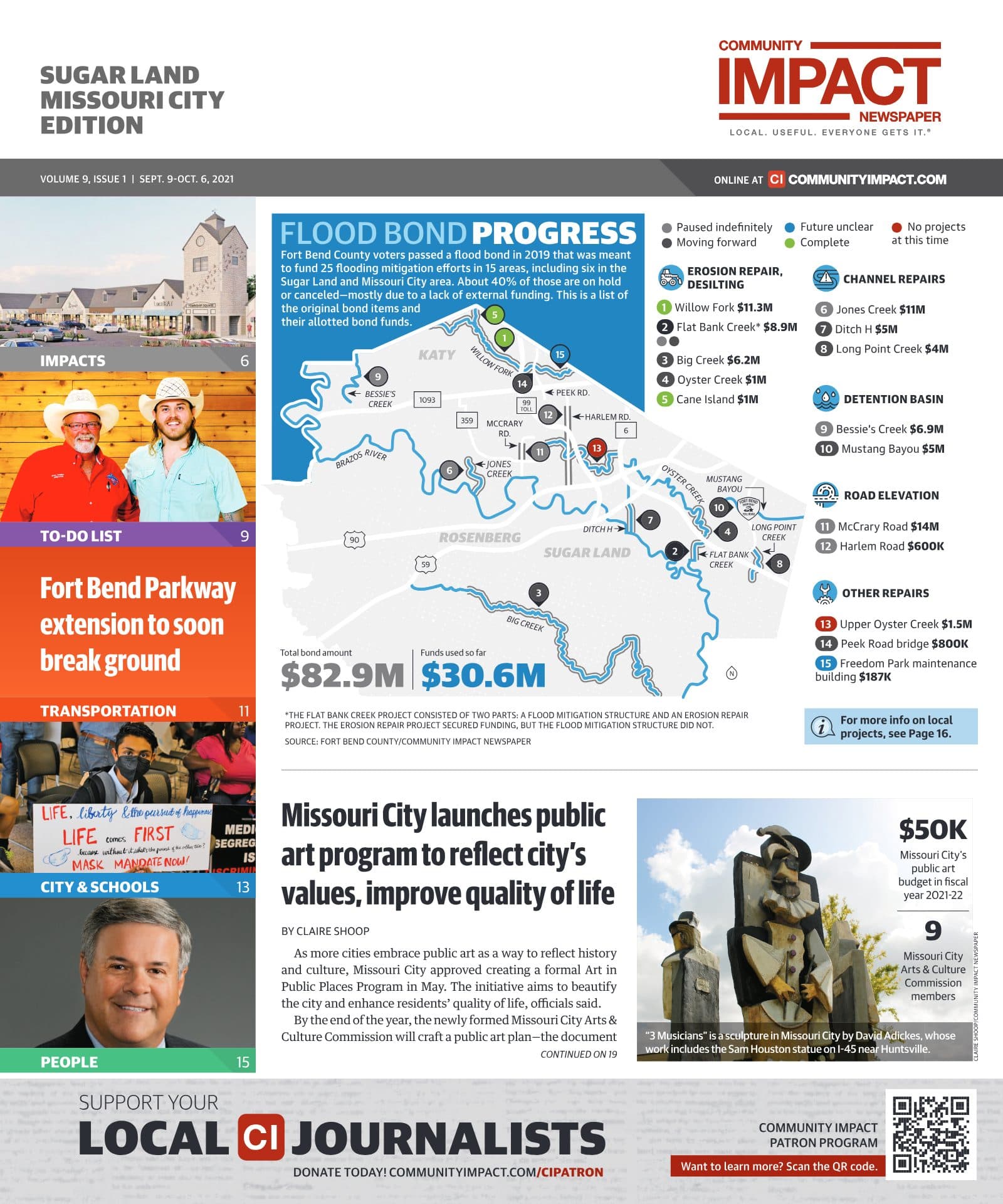 Sugar Land - Missouri City cover — September 2021