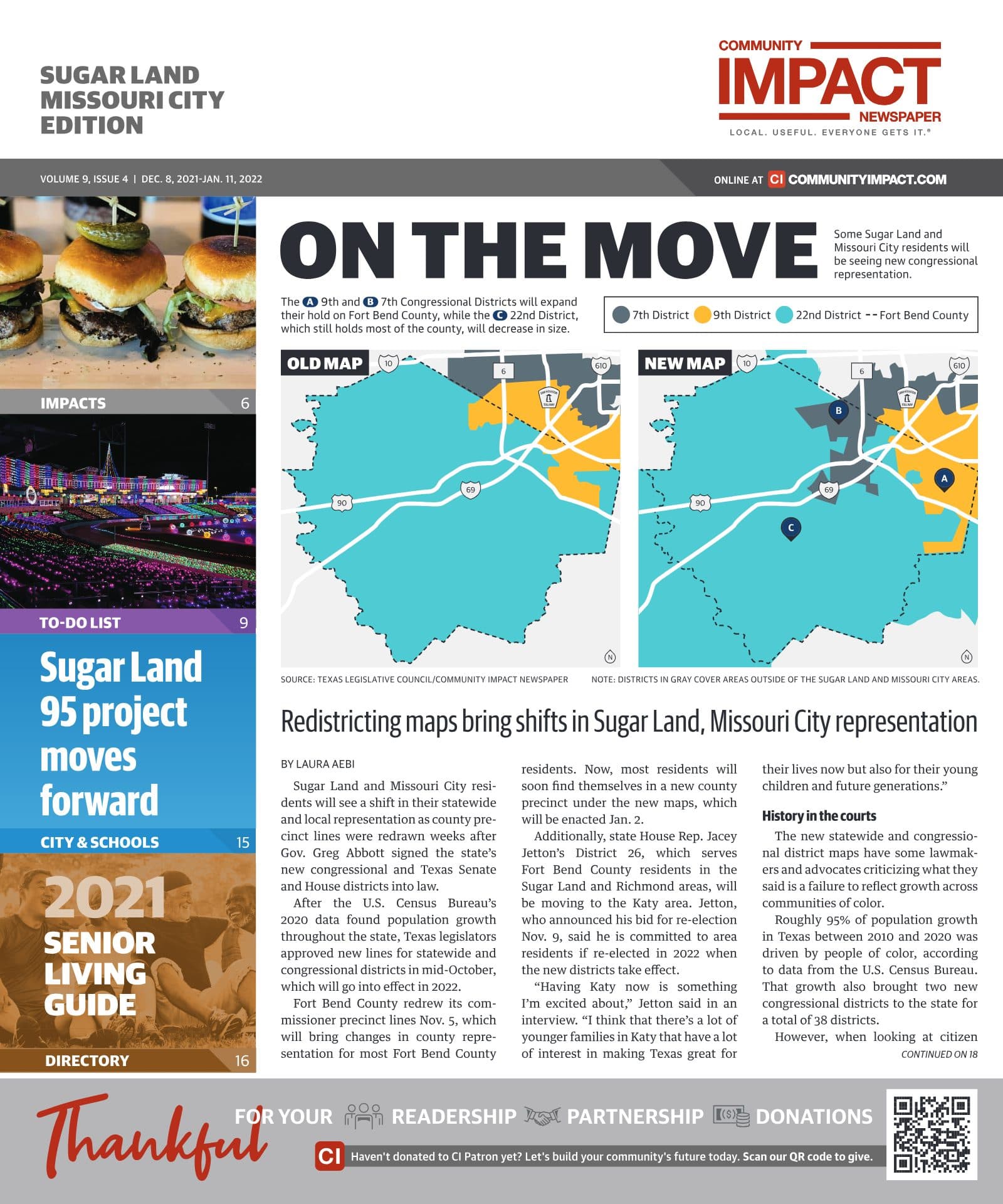 Sugar Land - Missouri City cover — December 2021