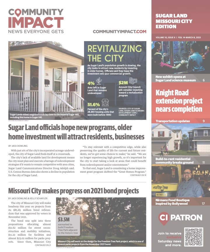 Sugar Land - Missouri City cover — February 2023