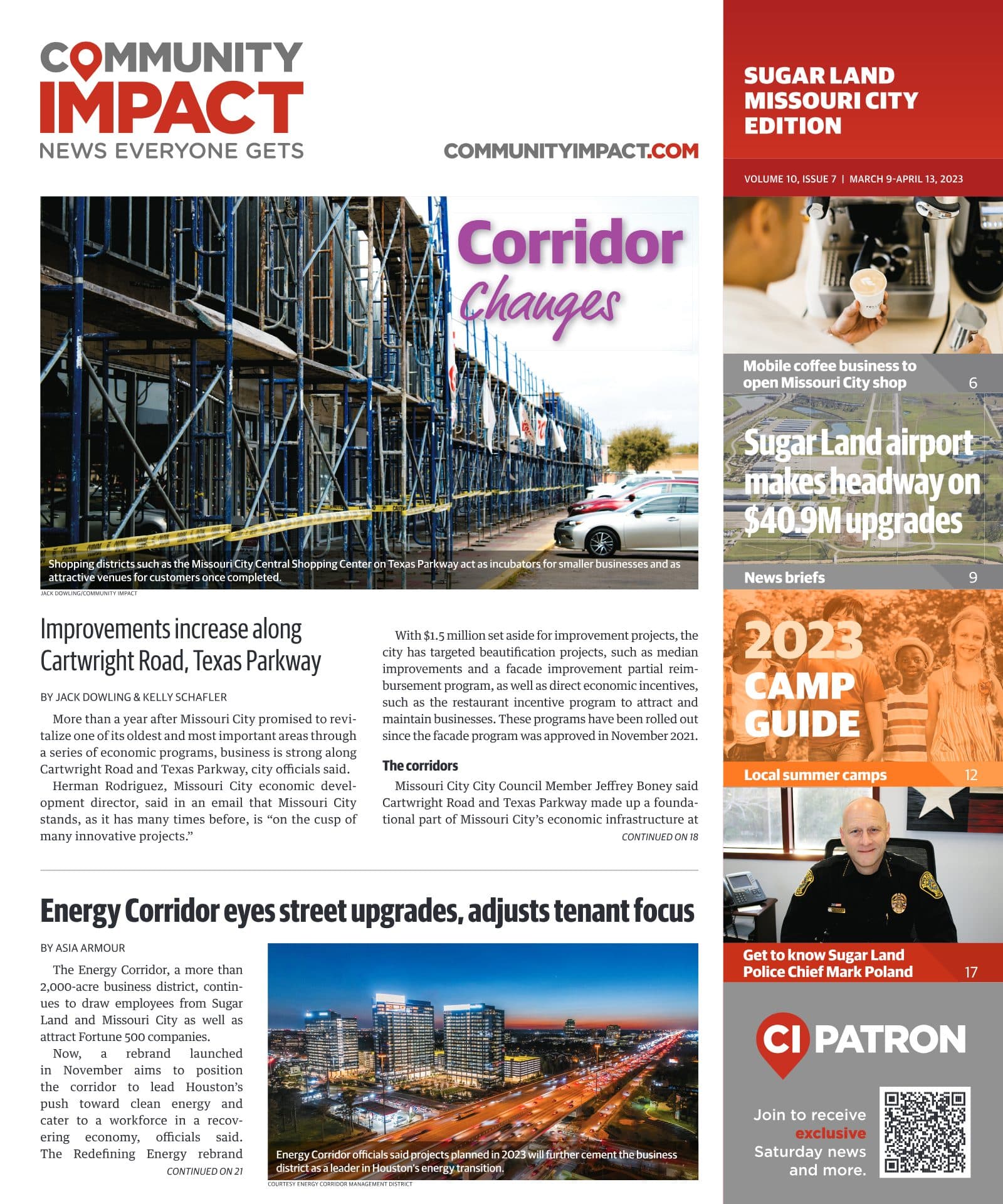 Sugar Land - Missouri City cover — March 2023