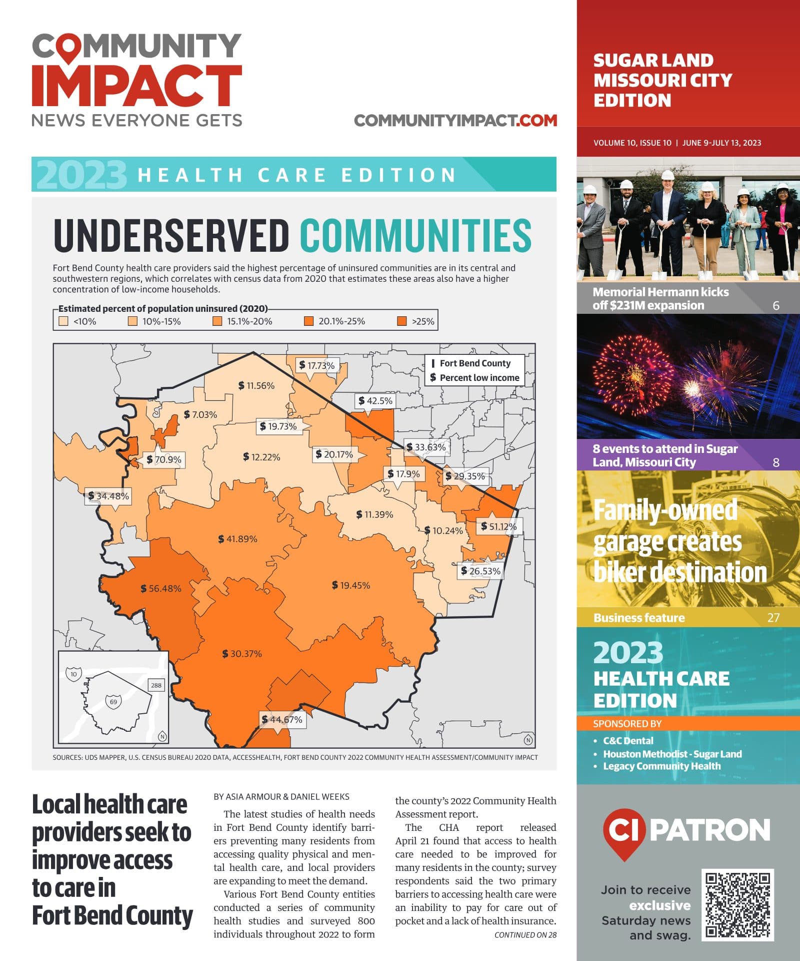 Sugar Land - Missouri City cover — June 2023