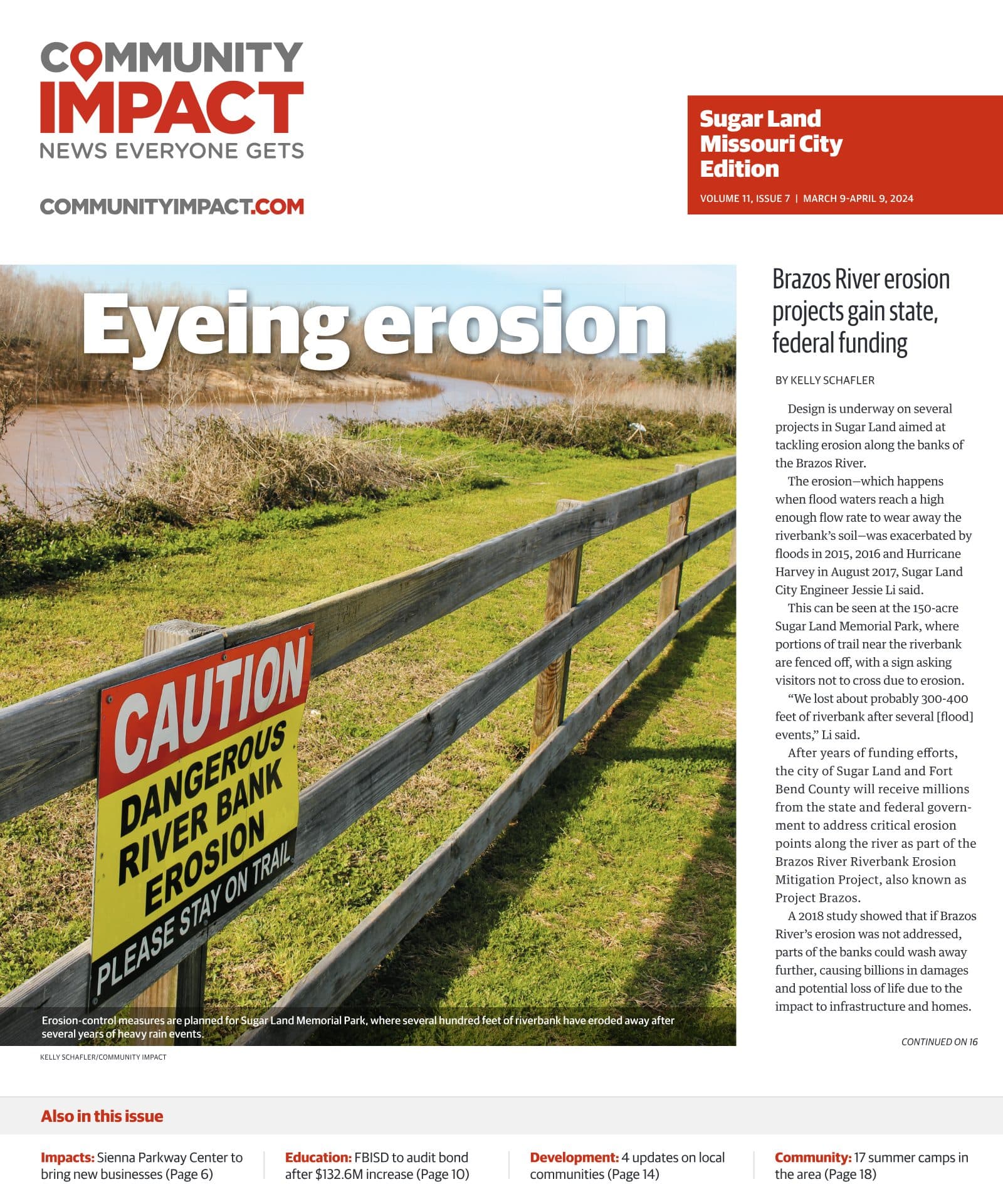 Sugar Land - Missouri City cover — March 2024